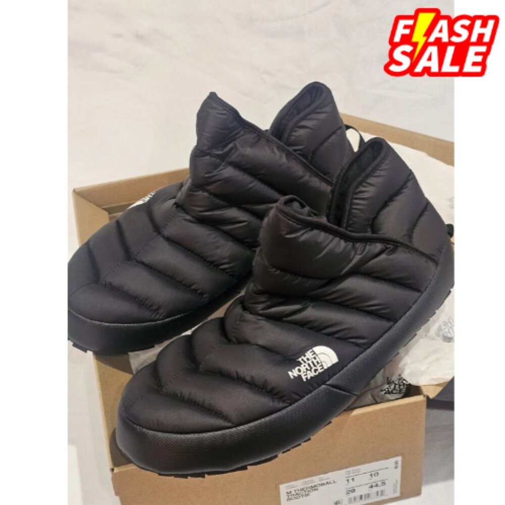 The North Face - ThermoBall Traction Booties - Men's - Tnf Black/Tnf White